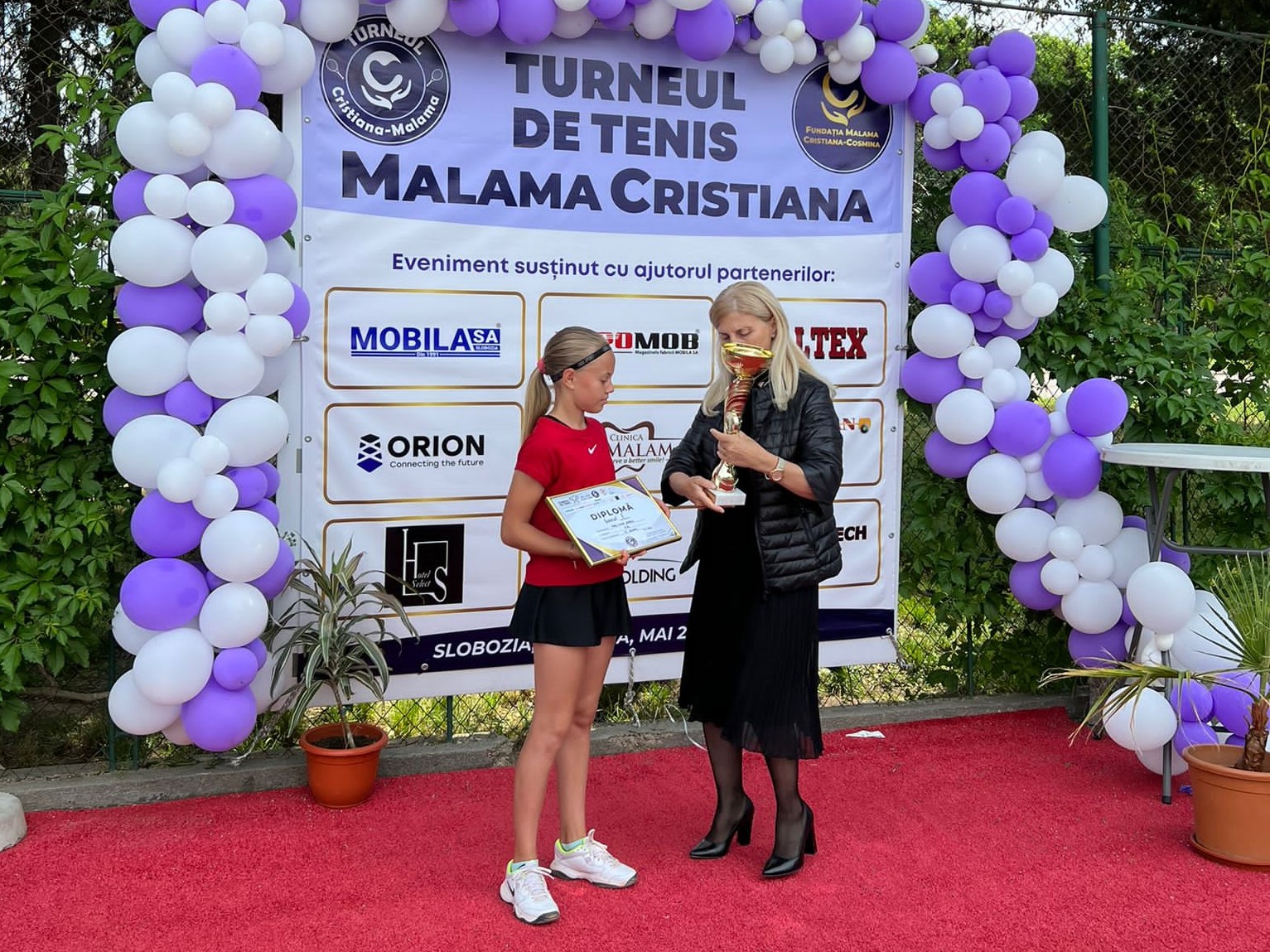 „Turneul Malama Cristiana”, eveniment special pentru 70 copii care iubesc tenisul de câmp