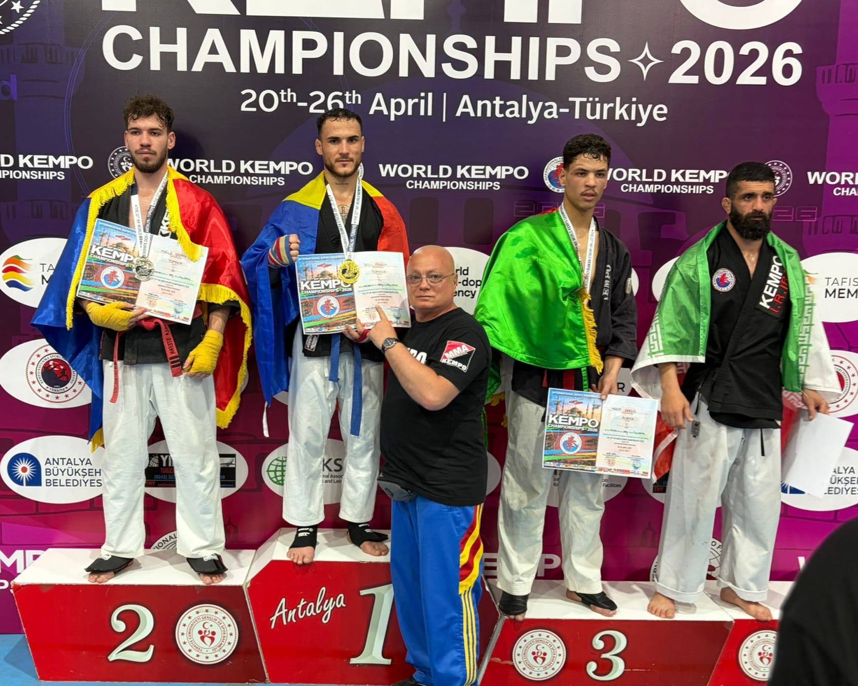 Sportivii CSM UNIREA Slobozia, trei medalii de aur la Campionatul Mondial de KEMPO