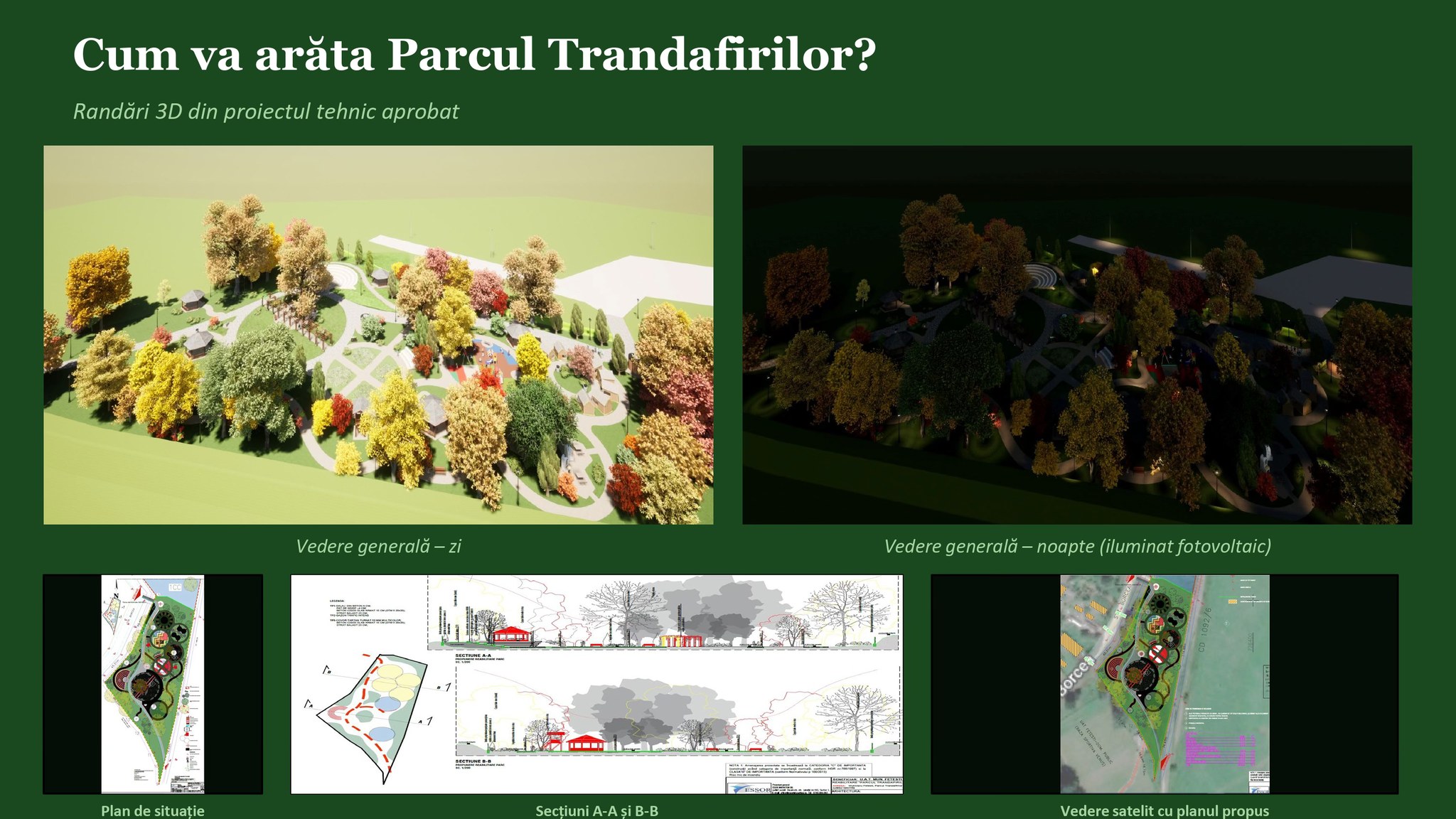 Feteşti: Finanțare de 3,5 milioane euro pentru Parcul Trandafirilor