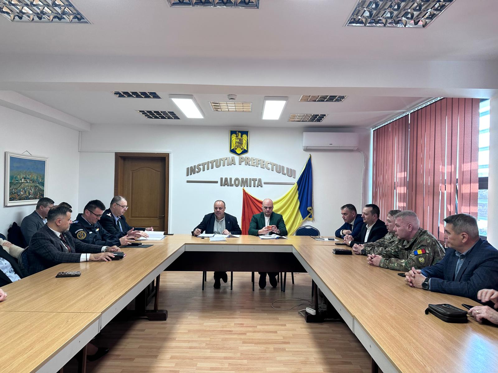 Colegiul Prefectural Ialomița a analizat principalii indicatori statistici din 2025